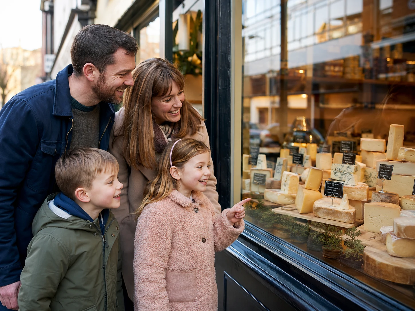 Family discovering Camden on a Mystery Picnic day out with children in London